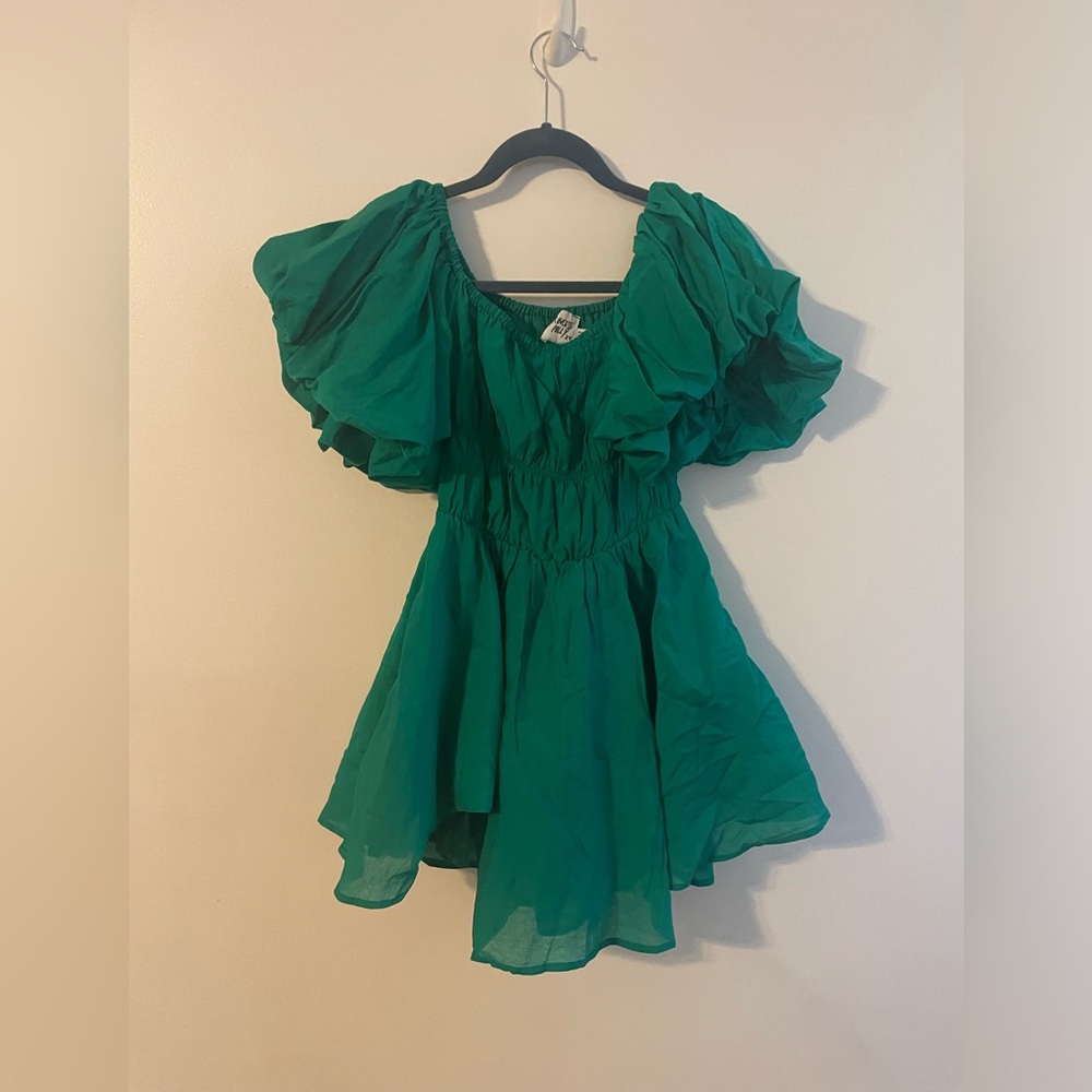 Princess Polly HALTON MINI DRESS in GREEN size US 4💚